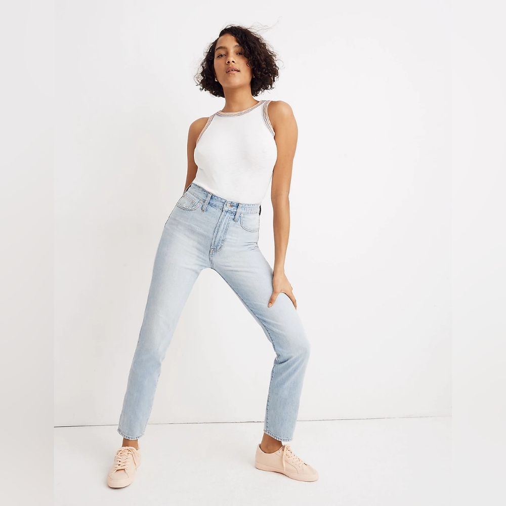 Madewell Petite Curvy Perfect Vintage Jean in Fitzgerald Wash - Picture 3 of 9